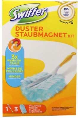 Foto van Swiffer duster regular starter kit 1st via drogist