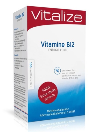 Vitalize products vitamine b12 energie forte 100tb  drogist