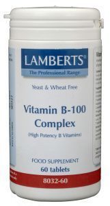 Lamberts vitamine b100 complex 60tab  drogist