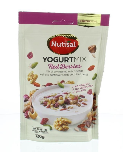 Nutisal yoghurt mix rode bessen 10 x 120g  drogist