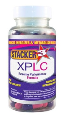Foto van Stacker 3 afslankpillen fatburner xplc ephedra vrij 100 stuks via drogist