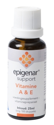 Foto van Epigenar vitamine a & e druppels 25ml via drogist
