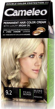 Cameleo haarkleuring permanente creme kleuring parel blond 9.2 1 stuk  drogist