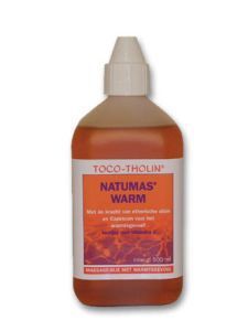 Toco tholin natumas massage warm 500ml  drogist