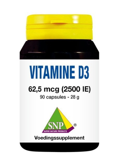 Foto van Snp vitamine d3 2500ie 90ca via drogist