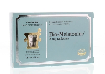 Foto van Pharma nord bio melatonine 3 mg 90tab via drogist