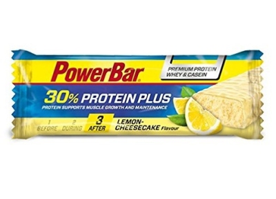 Foto van Powerbar protein bar lemon cheesecake 55gr via drogist