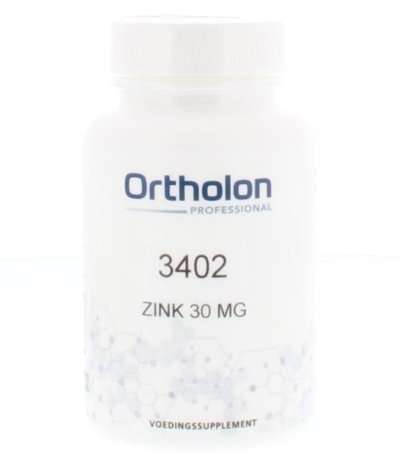 Ortholon pro zink citraat 30 mg 60tab  drogist