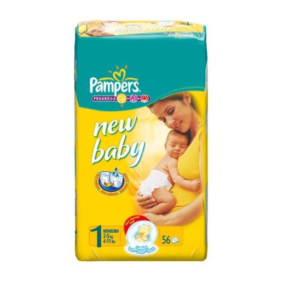 Pampers new baby newborn urine indicatie maat 1 3 x 56st  drogist
