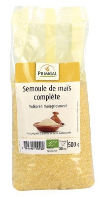 Foto van Primeal volkoren maisgriesmeel 500g via drogist