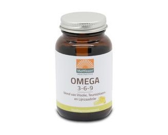 Mattisson omega 3-6-9 vis teunisbloem lijnzaad 60cap  drogist