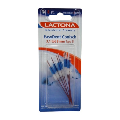 Lactona easydent b 3.1-8 mm 8st  drogist