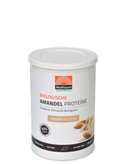 Mattisson amandel proteine 50% bio 350g  drogist