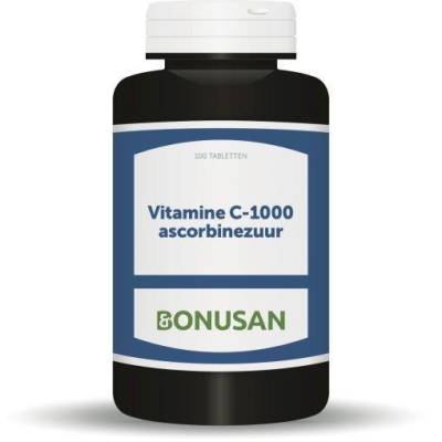 Bonusan vitamine c1000 mg ascorbinezuur 100tab  drogist