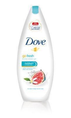 Foto van Dove shower go fresh restore 250ml via drogist