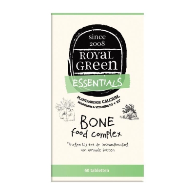 Foto van Royal green bone food complex 60tab via drogist