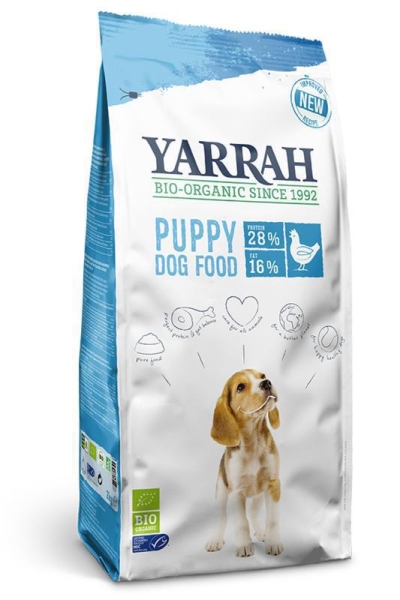 Foto van Yarrah hond droogvoer kip puppies 3000g via drogist