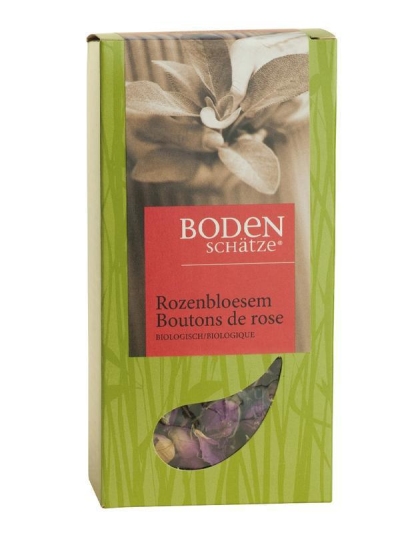 Foto van Bodenschatze rozenbloesem thee 30g via drogist