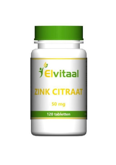 Foto van Elvitaal zink 50 mg 120st via drogist