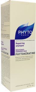 Foto van Phyto phytokeratine shampoo 200ml via drogist