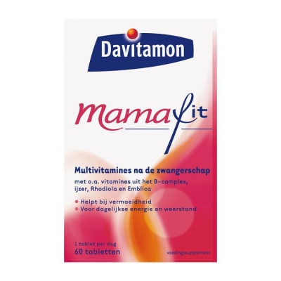 Davitamon multivitamines mamafit compleet 60tb  drogist