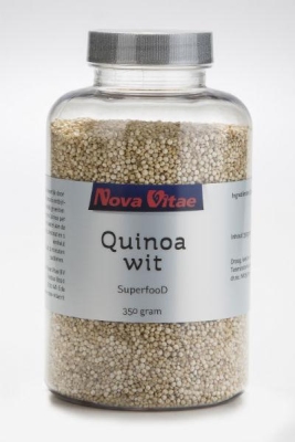 Foto van Nova vitae quinoa graan wit 350g via drogist