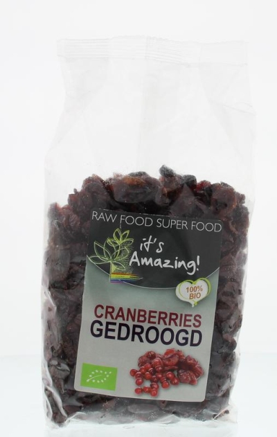 Foto van It's amazing cranberries 500gr via drogist