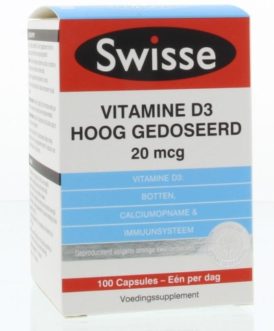 Foto van Swisse vitamine d 100st via drogist