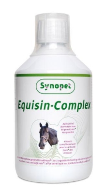 Foto van Synopet paard equisin-complex 500ml via drogist