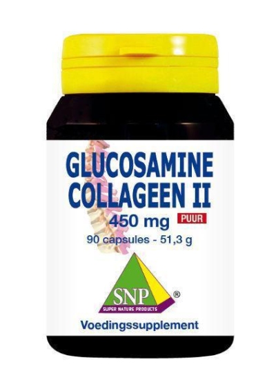 Foto van Snp glucosamine collageen type ii puur 90ca via drogist