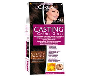 Foto van L'oréal paris casting creme gloss haarverf midden goud parelmoerbruin 432 verp. via drogist