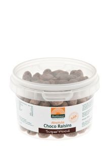 Foto van Mattisson voedingssupplementen absolute choco raisins raw 200g via drogist