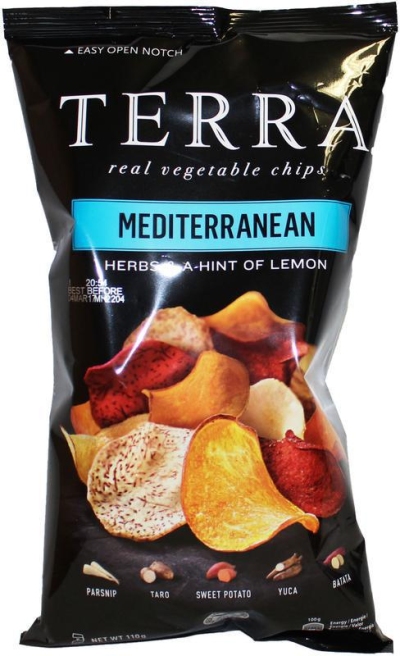 Foto van Terra chips mediterranean chips 12 x 110g via drogist