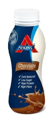 Foto van Atkins drinkklare shake chocolade 330ml via drogist