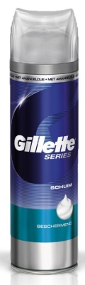 Foto van Gillette series schuim beschermend 250ml via drogist