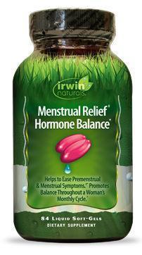 Foto van Irwin naturals menstrual relief 84sft via drogist