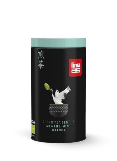 Foto van Lima green tea sencha mint matcha 70g via drogist