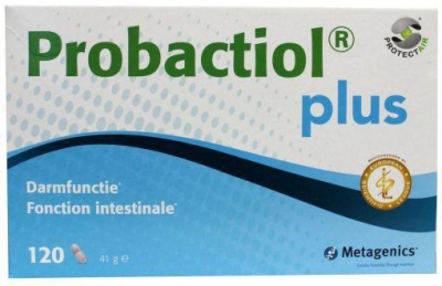 Foto van Metagenics probactiol plus protect air 120cap via drogist