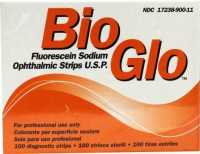 Foto van Bausch & lomb bio glo fluorescine strips 100st via drogist