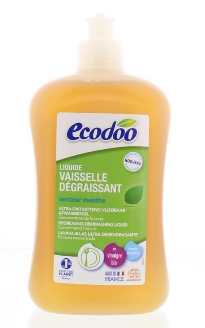 Foto van Ecodoo afwasmiddel ontvettend mint 500ml via drogist