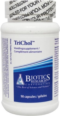 Foto van Biotics trichol 90cap via drogist