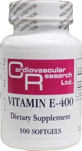 Foto van Cardiovascular research vitamine e 400ie 100cap via drogist