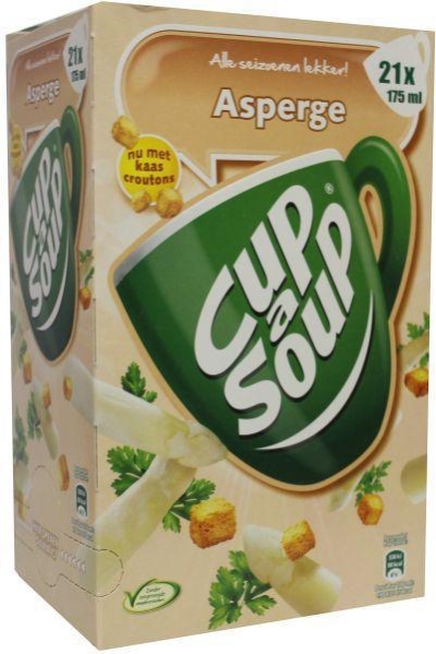 Foto van Cup a soup aspergesoep 21zk via drogist