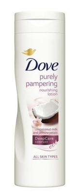 Foto van Dove body lotion purely pampering coconut milk 400ml via drogist