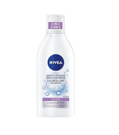 Nivea essentials sensitive & verzorgend micellair water 400ml  drogist