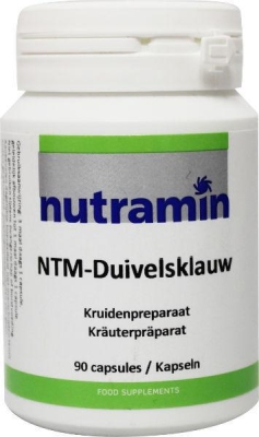 Nutramin duivelsklauw 250 mg 180cap  drogist