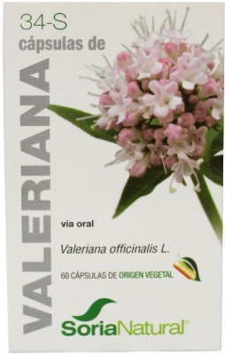 Soria natural valeriana officinalis 400mg 34-s 60cap  drogist