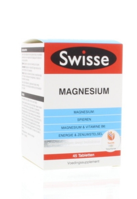 Foto van Swisse magnesium 45st via drogist