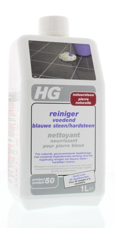 Foto van Hg natuursteen reiniger hardsteen vloer voeden 1000ml via drogist