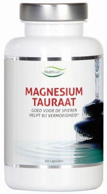Nutrivian magnesium tauraat b6 60cap  drogist